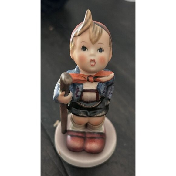 Hummel Goebel Figurine LITTLE HIKER 16/1 TMK 5 Made in Germany F53 QQ - Picture 1 of 7